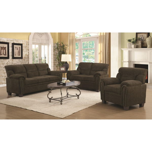 Coaster Furniture Clementine 506571 2 pc Living Room Set IMAGE 1