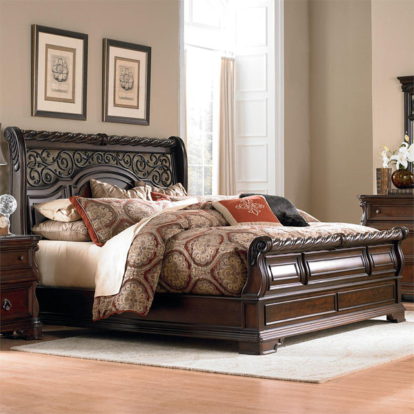 Liberty Furniture Industries Inc. Arbor Place Queen Sleigh Bed 575-BR-QSL IMAGE 1
