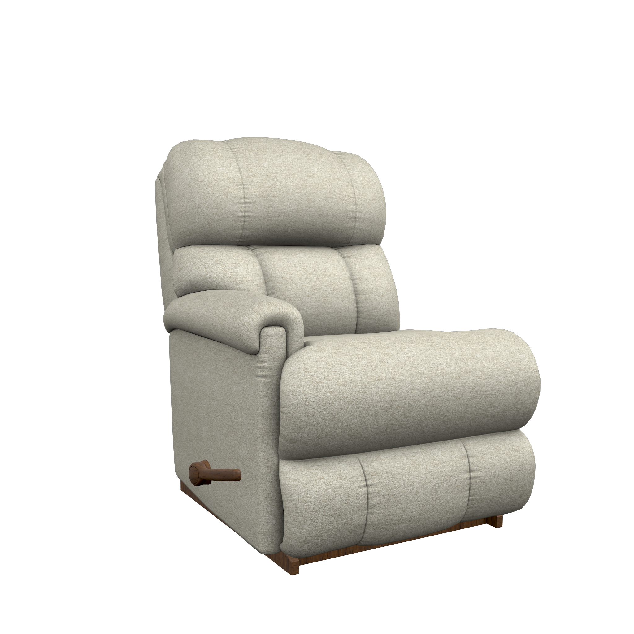 La-Z-Boy Pinnacle Right Arm Sitting Rocker Fabric Recliner