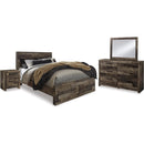 Benchcraft Derekson B200B49 7 pc Queen Panel Bedroom Set IMAGE 2