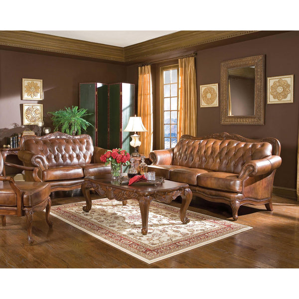 Coaster Furniture Victoria 500681 2 pc Living Room Set IMAGE 1