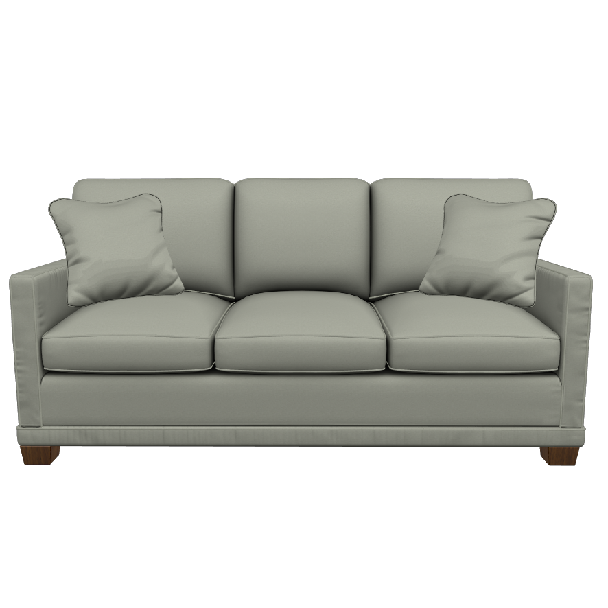 La-Z-Boy Kennedy Stationary Fabric Sofa 610593 D156453