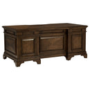 Coaster Furniture Hartshill 881281 72-inch 7-Drawer Executive Desk - Burnished Oak IMAGE 5