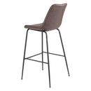 Zuo Byron 101771 Barstool - Brown IMAGE 5