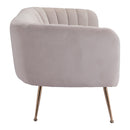 Zuo Deco Stationary Fabric Sofa 101853 IMAGE 2