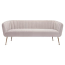 Zuo Deco Stationary Fabric Sofa 101853 IMAGE 3