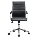 Zuo Liderato 101823 Office Chair - Black IMAGE 3