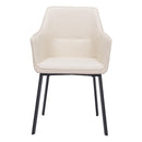 Zuo Adage 109400 Dining Chair - Beige IMAGE 3