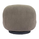 Zuo Myanmar Swivel Fabric Accent Chair 109346 IMAGE 4