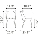 Zuo Teddy Dining Chair 109328 IMAGE 13