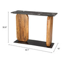 Zuo Pemba Console Table 109770 IMAGE 7