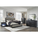 Signature Design by Ashley Rowanbeck B821B5 California King Upholstered Panel Bed IMAGE 13