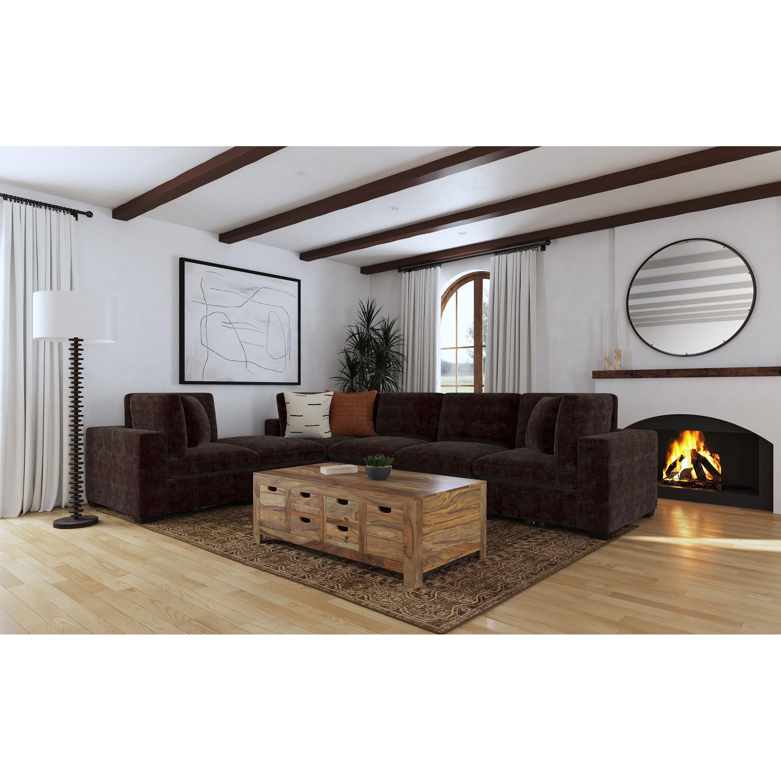 Coaster Furniture Lakeview 551464-SET 6 pc Upholstered Modular Section