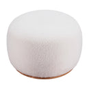 Zuo Amber Fabric Ottoman 110085 IMAGE 2