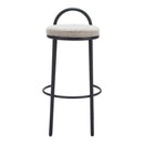 Zuo Sisal Pub Height Stool 110097 IMAGE 3