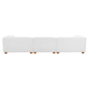 Zuo Tayte 110302 Sofa - White IMAGE 4