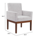 Zuo Senzil 110160 Dining Chair - Ivory IMAGE 8