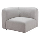 Zuo Biak 110366 Corner Chair - Grey IMAGE 1