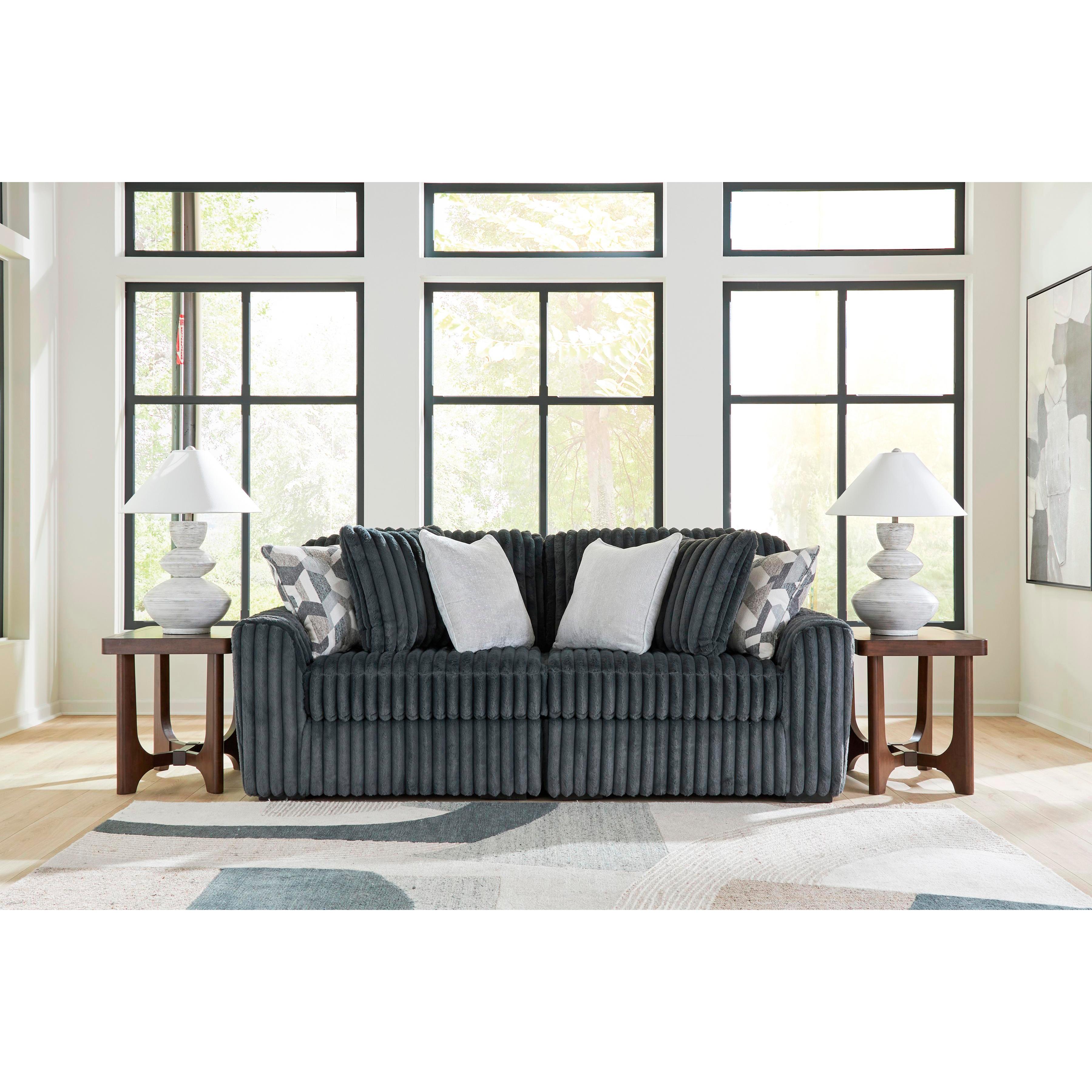 Signature Design by Ashley Midnight-Madness 98105S13 2 pc Sectional So