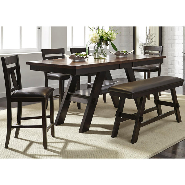Liberty Furniture Industries Inc. Lawson 116-CD-6GTS 6 pc Counter Height Dining Set IMAGE 1
