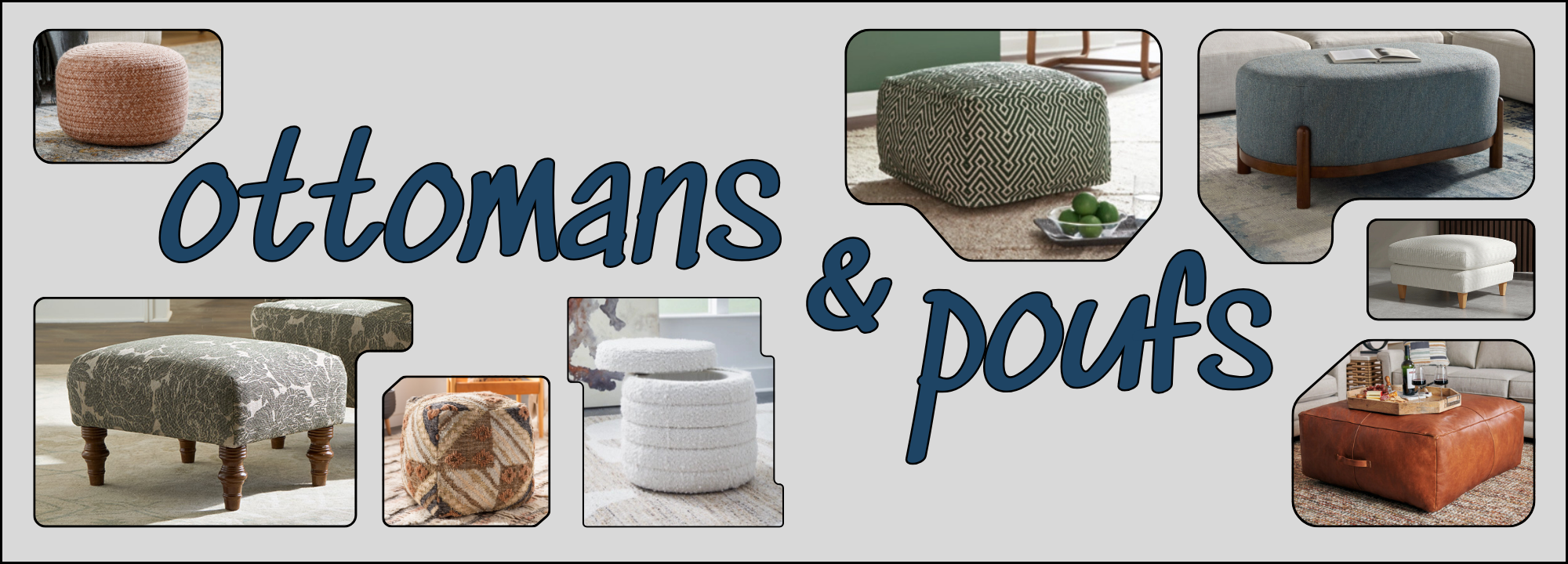 Ottomans & Poufs