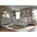  Liberty Furniture Industries Inc. Magnolia Manor 244-BR-KUBDMC 6 pc King Upholstered Bedroom Set IMAGE 1