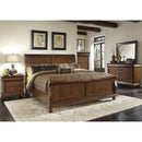  Liberty Furniture Industries Inc. Rustic Traditions 589-BR-KSLDMCN 7 pc King Sleigh Bedroom Set IMAGE 1