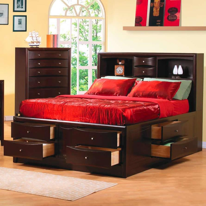 Coaster Furniture Phoenix Queen Bed with Storage 200409Q IMAGE 2