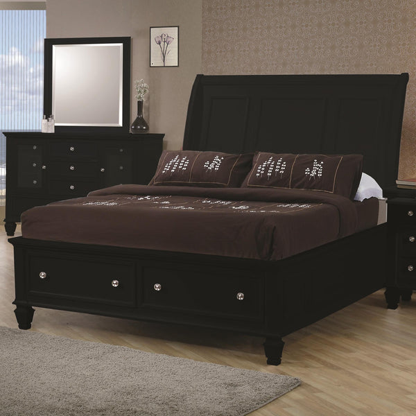 Coaster Furniture Sandy Beach Queen Sleigh Bed with Storage 201329Q IMAGE 1
