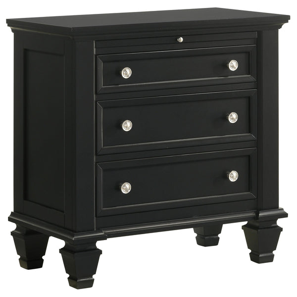 Coaster Furniture Sandy Beach 3-Drawer Nightstand 201322 IMAGE 1