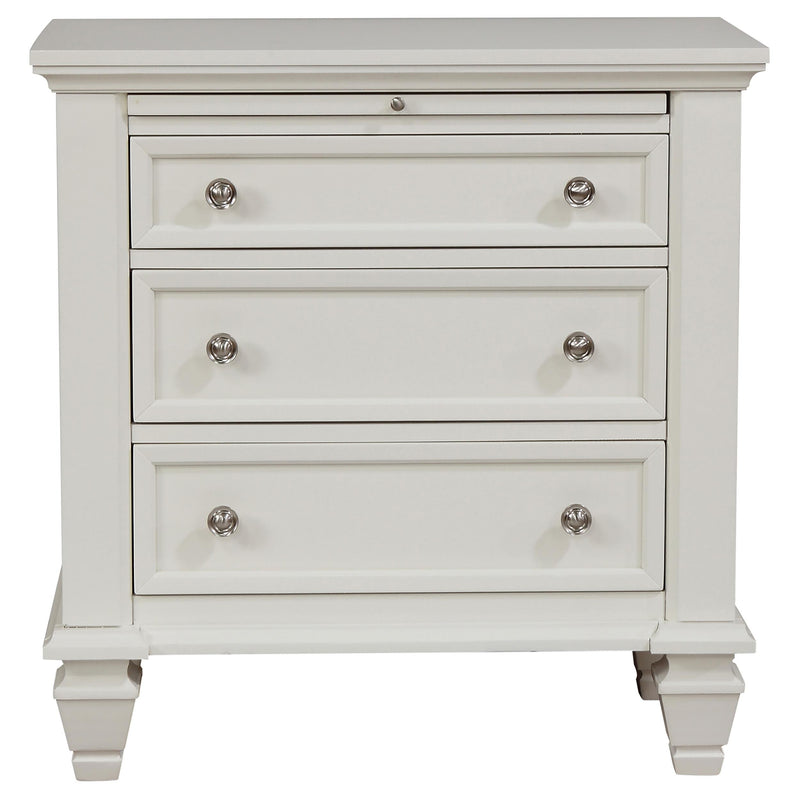 Coaster Furniture Sandy Beach 3-Drawer Nightstand 201302 IMAGE 2