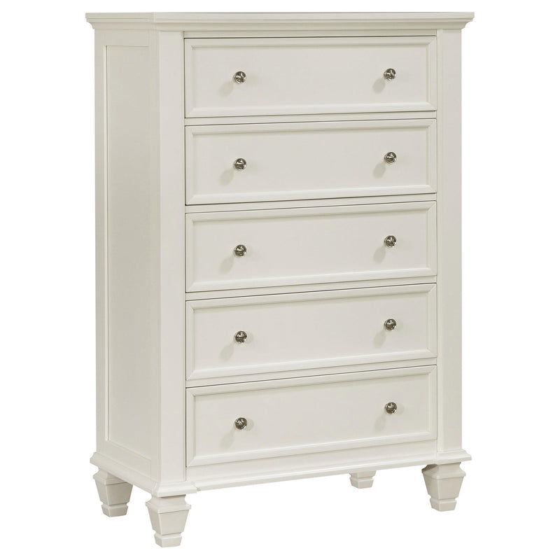 Coaster Furniture Sandy Beach 5-Drawer Chest 201305 IMAGE 1