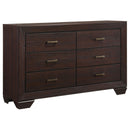  Coaster Furniture Kauffman 204391KW 6 pc California King Bedroom Set IMAGE 4