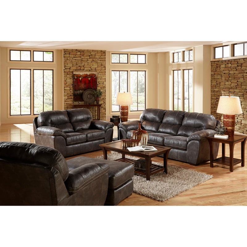 Jackson Furniture Grant Stationary Bonded Leather Sofa 4453-03 1227-28/3027-28 IMAGE 2