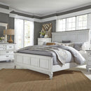  Liberty Furniture Industries Inc. Allyson Park 417-BR-KPBDMC 6 pc King Panel Bedroom Set IMAGE 1