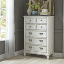  Liberty Furniture Industries Inc. Allyson Park 417-BR-KPBDMC 6 pc King Panel Bedroom Set IMAGE 6