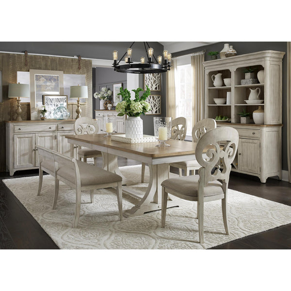 Liberty Furniture Industries Inc. Farmhouse Reimagined 652-DR-6TRS 6 pc Dining Set IMAGE 1
