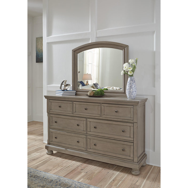  Signature Design by Ashley Lettner B733 6 pc King Sleigh Storage Bedroom Set IMAGE 3