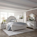  Liberty Furniture Industries Inc. Magnolia Manor 244-BR-QPBDM 5 pc Queen Panel Bedroom Set IMAGE 1