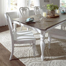  Liberty Furniture Industries Inc. Magnolia Manor 244-DR-O7LGS 7 pc Dining Set IMAGE 4