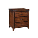 Winners Only Mango 3-Drawer Nightstand BMG1005 IMAGE 1