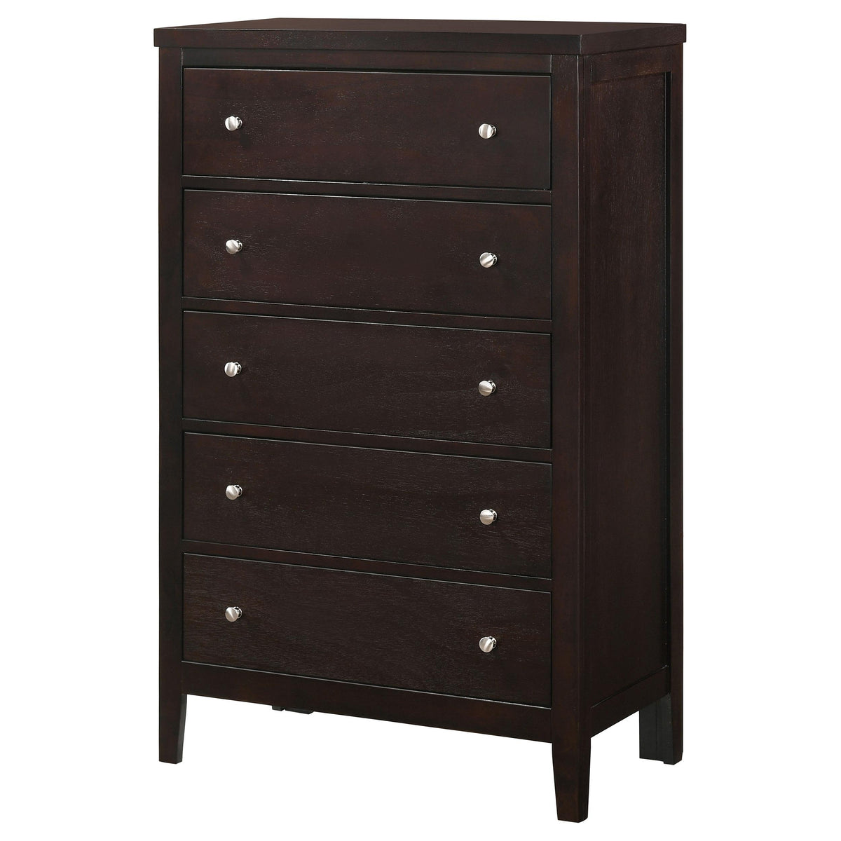 Coaster Furniture Carlton 202095 5-Drawer Bedroom Chest - Cappuccino
