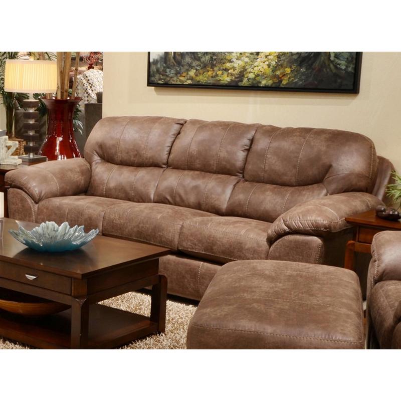 Jackson Furniture Grant Stationary Bonded Leather Sofa 4453-03 1227-49/3027-49 IMAGE 2