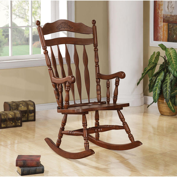 Coaster Furniture Rocking Wood Chair 600187 IMAGE 1
