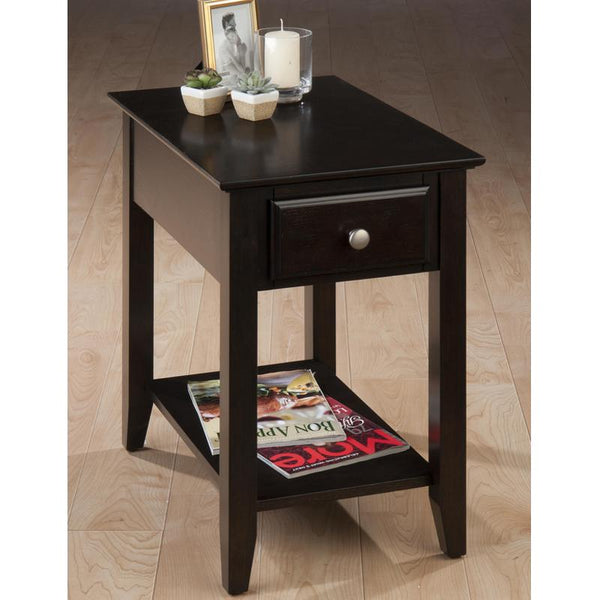 Jofran Espresso End Table Espresso 1037-7 IMAGE 1