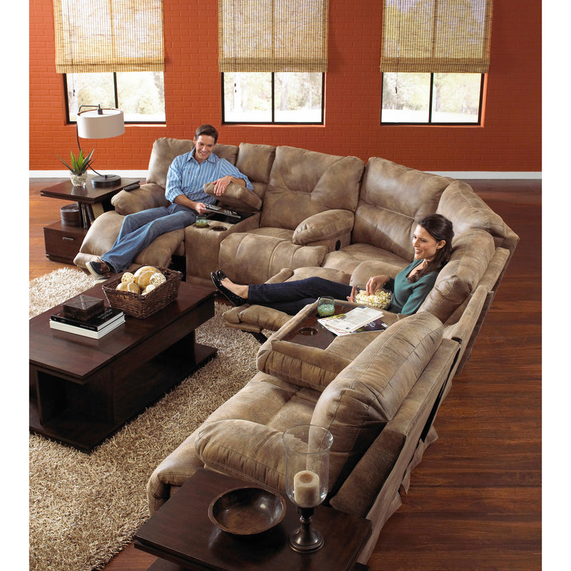 Catnapper Voyager Reclining Leather Look 3 pc Sectional 4389 1228-49/1328-49|4388 1228-49/1328-49|43845 1228-49/1328-49 IMAGE 5