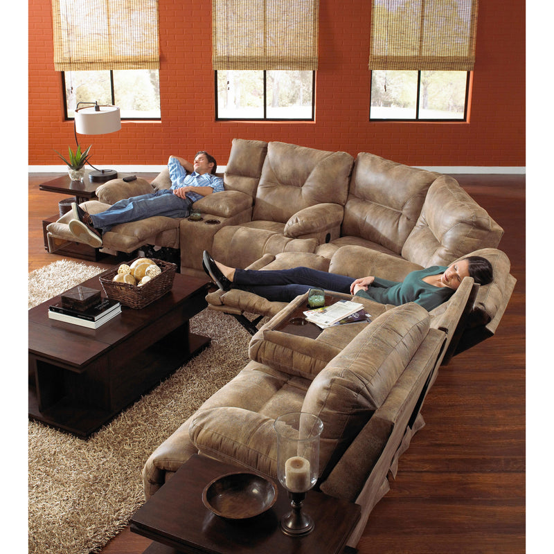 Catnapper Voyager Reclining Leather Look 3 pc Sectional 4389 1228-49/1328-49|4388 1228-49/1328-49|43845 1228-49/1328-49 IMAGE 6