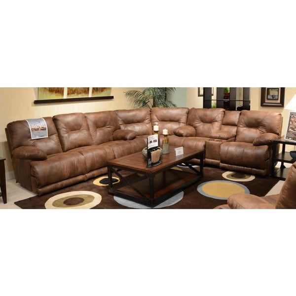 Catnapper Voyager Reclining Leather Look 3 pc Sectional 43845 1228-29/3028-29|4388 1228-29/3028-29|4389 1228-29/3028-29 IMAGE 1