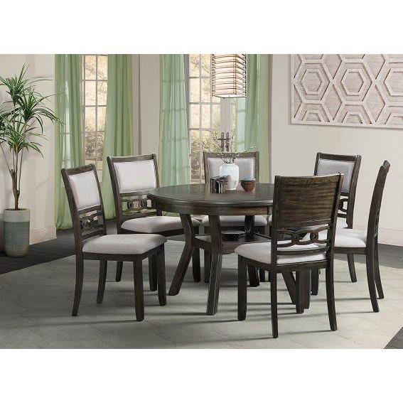  Elements International Amherst 7 pc Dining Set IMAGE 1