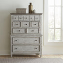  Liberty Furniture Industries Inc. Heartland 824-BR-OKPBDMCN 7 pc King Panel Bedroom Set IMAGE 6